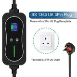 3.6KW Type1 AC Portable EV Charger