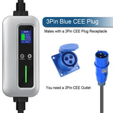 7KW Type1 AC Portable  EV Charger