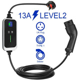 3.6KW Type2 AC Portable EV Charger