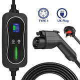 3.6KW Type1 AC Portable EV Charger